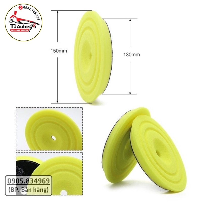 Phớt đánh bóng 5 inch cao cấp thương hiệu North Wolf  Detailing