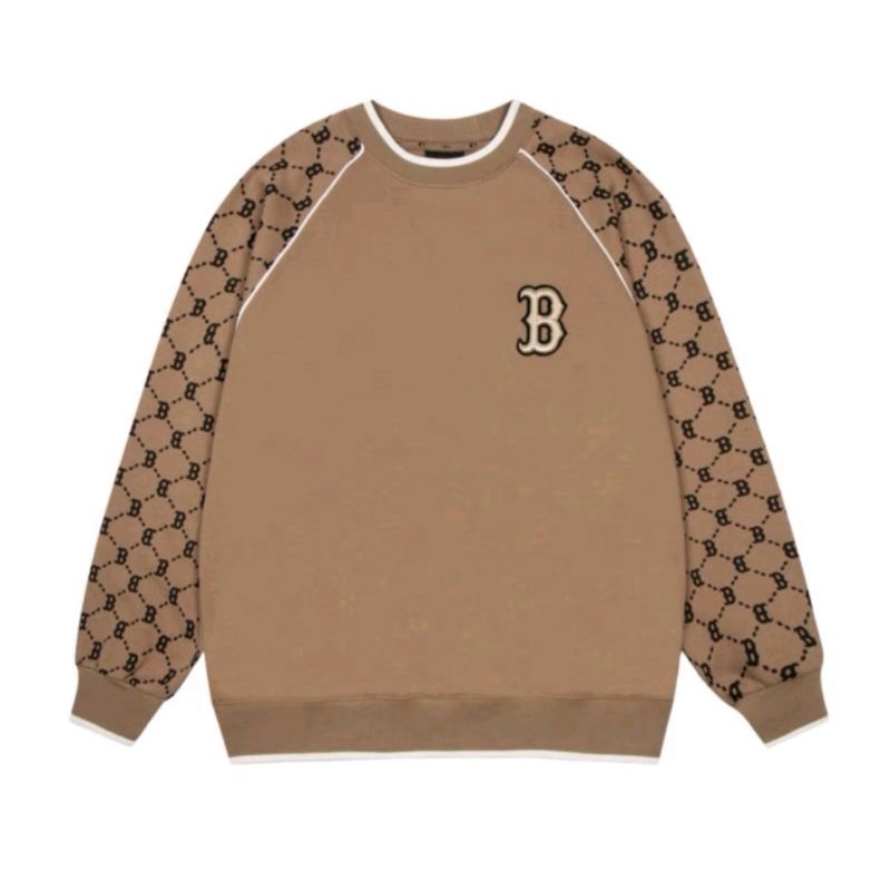 Áo nỉ chữ B MLB