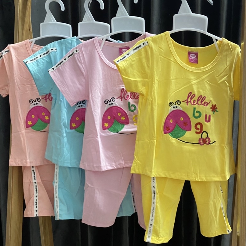 Bộ cotton xịn cho bé gái 6-18kg