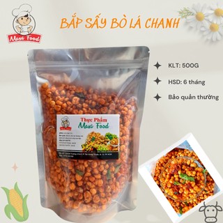 Bắp sấy khô bò lá chanh maxifood 1kg