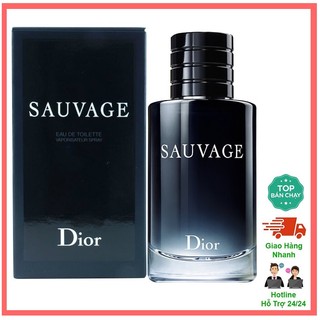 Nước hoa nam, nước hoa dio sauvega 100ml thơm lâu, nam tính, sang trọng, lịch lãm