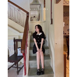 ✿ ĐẦM ĐEN CỔ SEN ✿