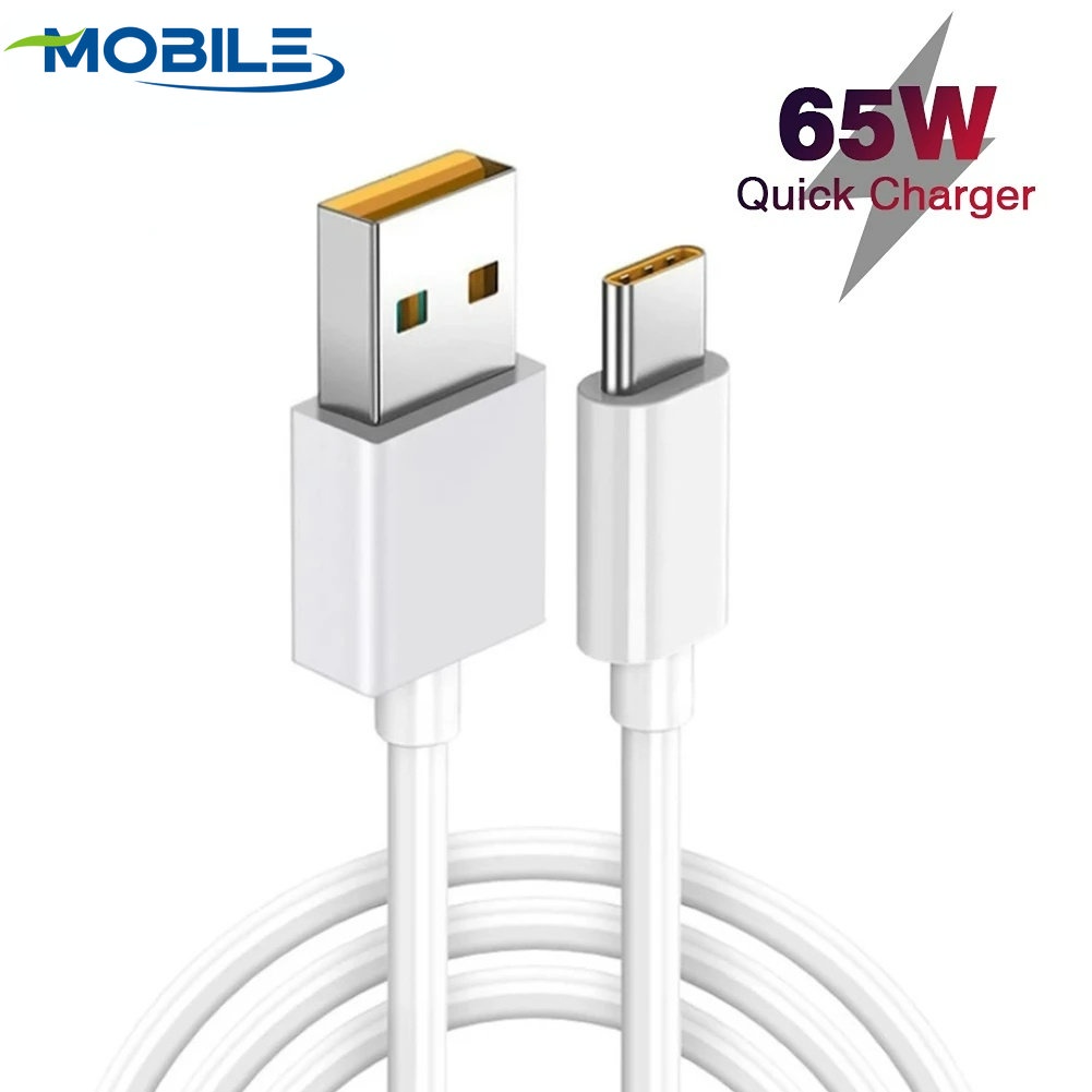 Dây Cáp Sạc Nhanh 5A USB Type C Chất Lượng Cao Cho OPPO R17Pro / Reno 4 / Reno 65W 5A