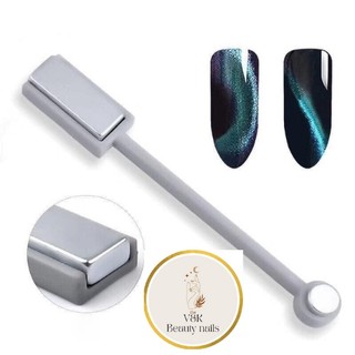 Nam châm mắt mèo, Thanh nam châm 2 đầu, cây nam châm mắt mèo