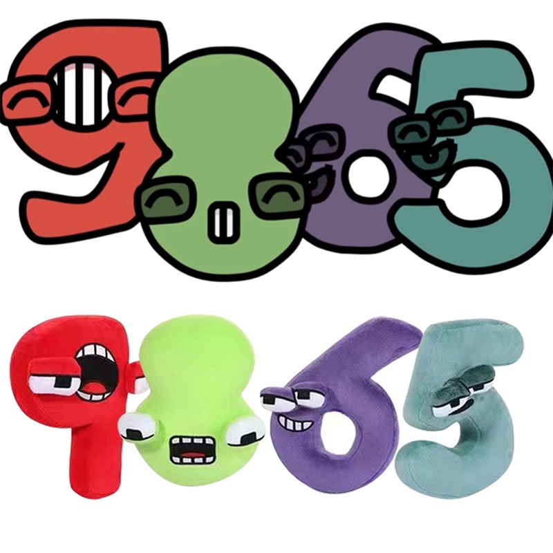 Thú Nhồi Bông Đồ Chơi Hình Chữ Cái Alphabet Lore But are Dành Cho Các Bé