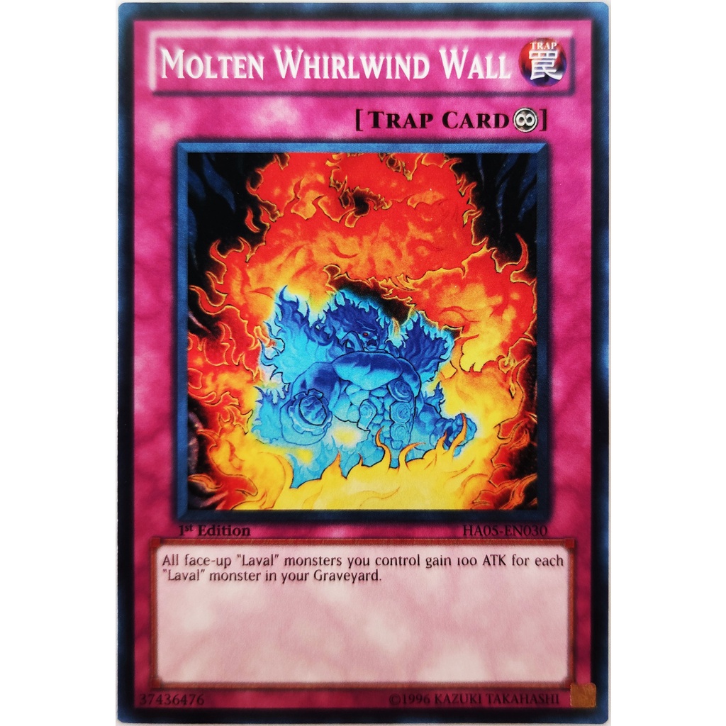 [Thẻ Yugioh] Molten Whirlwind Wall |EN| Super Rare