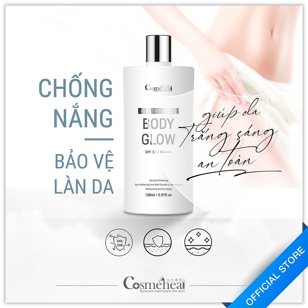 Serum Dưỡng Sáng Da Toàn Thân COSMEHEAL Healthy White BodyGlow
