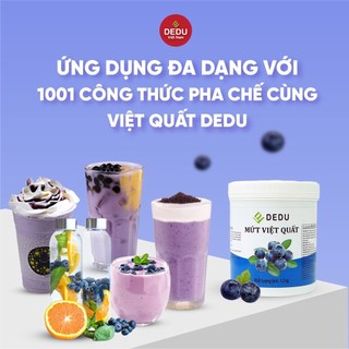 Mứt việt quất dedu 1.3kg