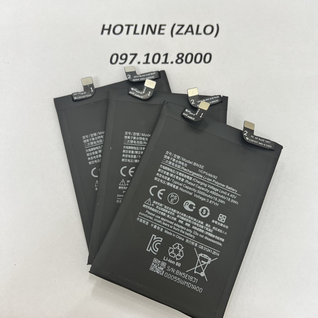 Pin Xiaomi Redmi Note 11 Pro, Redmi Note 11 Pro 5g, Poco X4 Pro 5g, BN5E