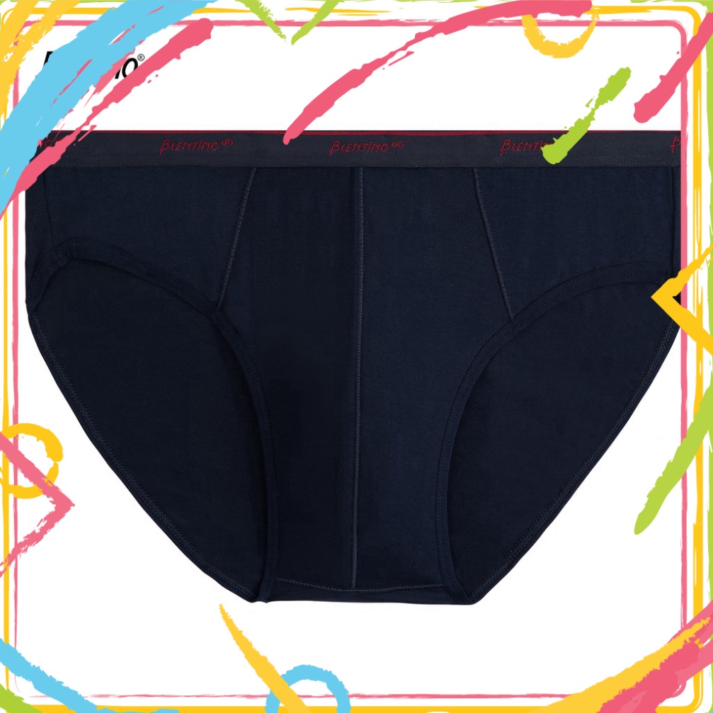 Quần Lót Nam Chun bản nhỏ mềm mại. Vải cotton lạnh. Tam Giác Blentino T08 - Sịp Thông Hơi Free Size 50kg-80kg