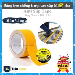 Băng Dính Chống Trượt Dán Cầu Thang - Russia Màu VÀNG (2 cuộn)