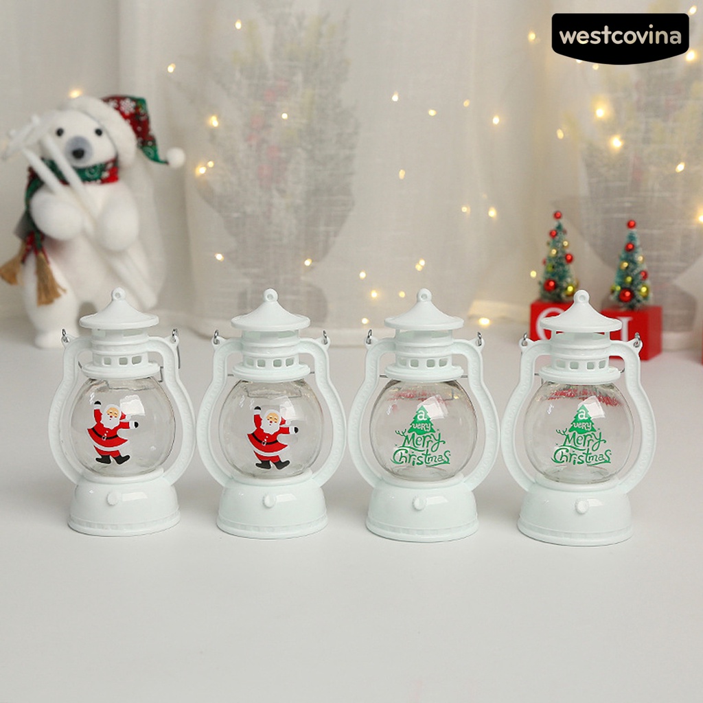 [Hot]☃Đèn LED Ấm Áp Không Chói Mắt Trang Trí Phong Cảnh Giáng Sinh