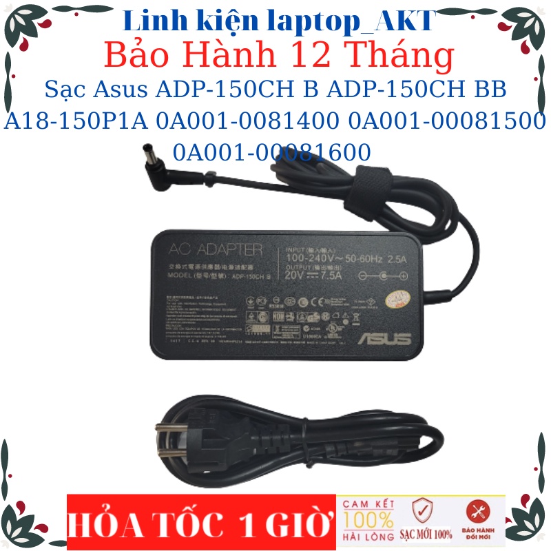 Sạc Laptop Asus ADP-150CH B ADP-150CH BB A18-150P1A 0A001-0081400 0A00