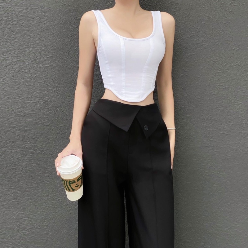 áo ba lỗ croptop cực xịn