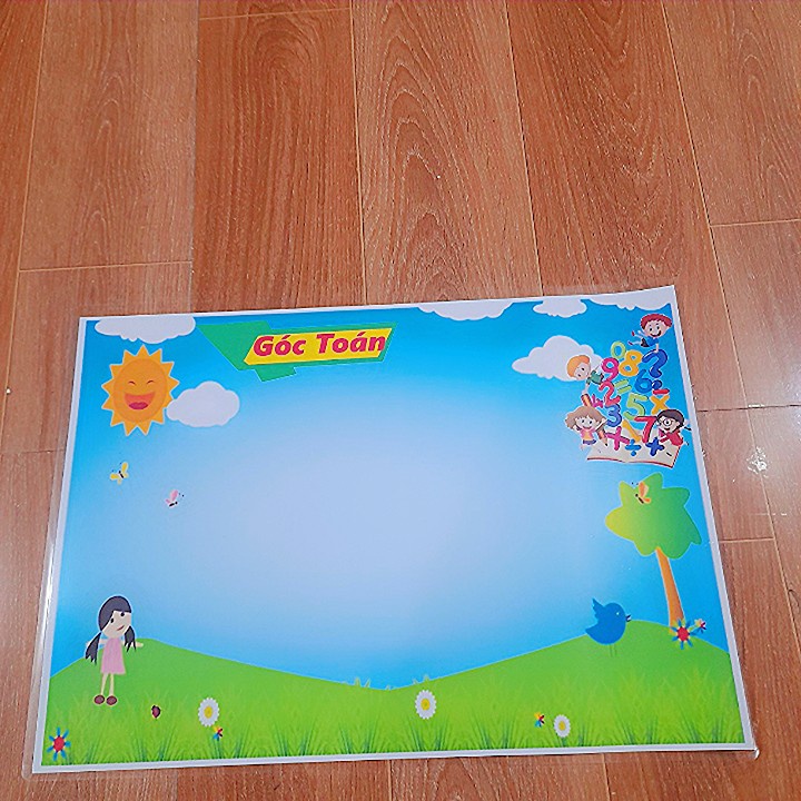 Góc toán kích thước a3 (mẫu ép plastic, sẵn băng keo)