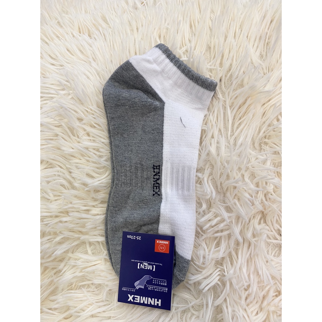 Tất Nam Cổ Ngắn Chống Hôi Chân Hanosimex Thoáng Khí