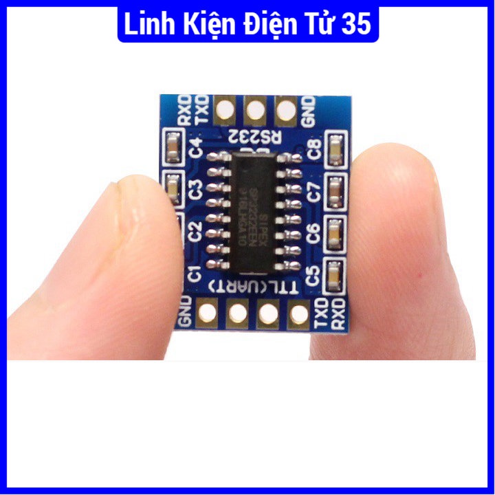 Module chuyển đổi TTL to RS232 (V1/V2)-module chuyển đổi mức tín hiệu từ TTL sang RS232 dùng IC MAX3232