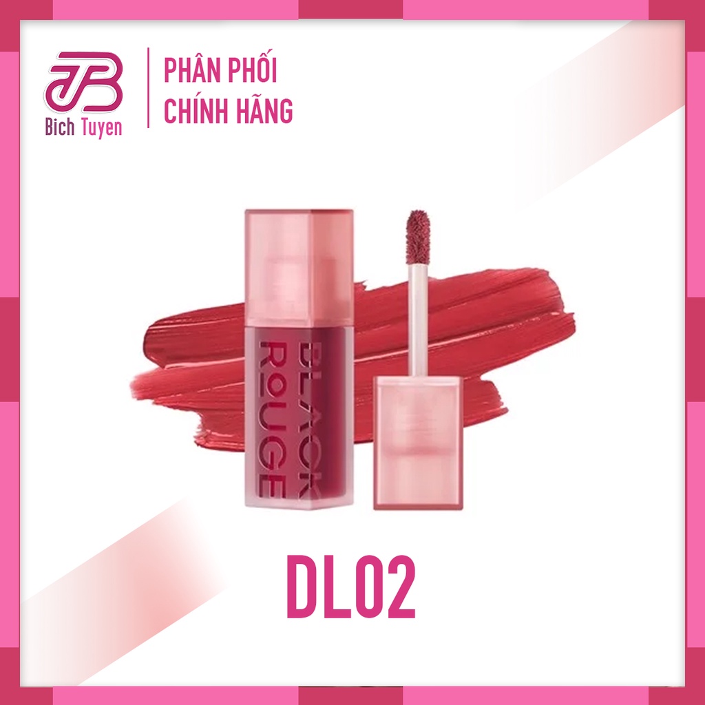 Son Black Rouge Double Layer Over Velvet - DL1-DL6 - Son môi BlackRouge ver DL BT Cosmetic