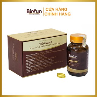 ✅[CHÍNH HÃNG] Viên Nang Đông Trùng Hạ Thảo Biofun (60 viên) - Hỗ Trợ Bảo Vệ Sức Khỏe