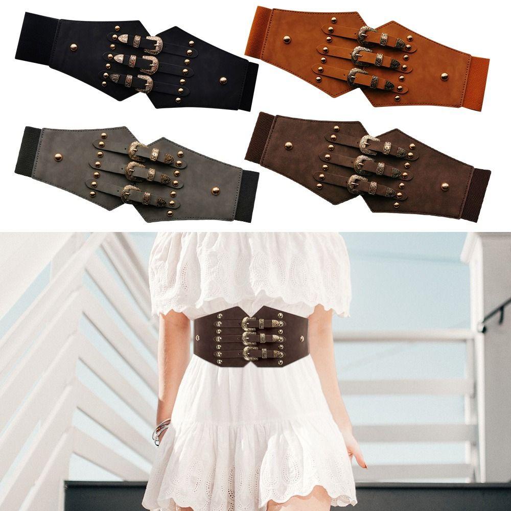 Thắt Lưng Da Bản Rộng Phong Cách Cổ Điển Sang Trọng LAYOR1