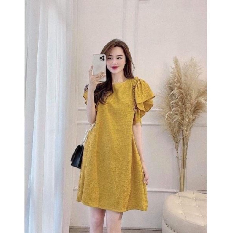 Váy babydoll cánh tiên Freesize 40-75kg