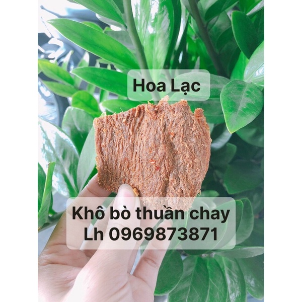 Khô bò thuần chay Hoa Lạc 100gr