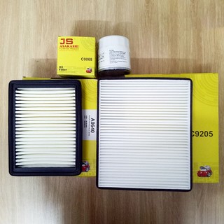 Lọc gió động cơ, lọc gió điều hòa, lọc nhớt vinfast fadil 2019, 2020, 2021, 2022 js asakashi nhật bản