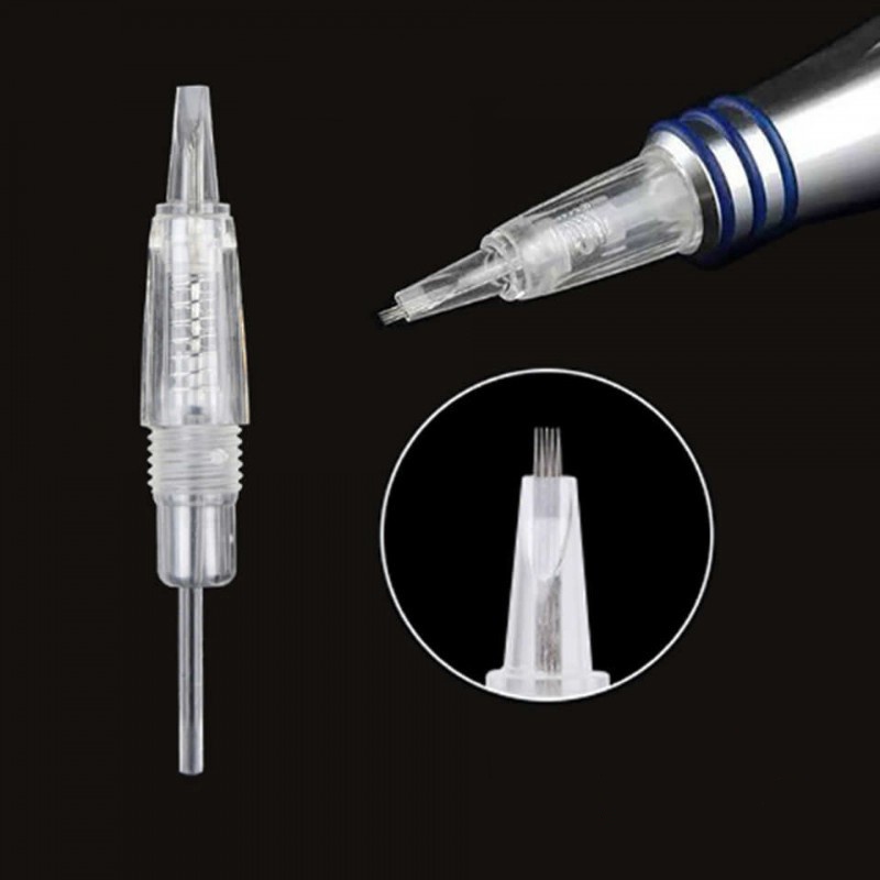 Kim lò xo 1 3 5 7 máy thần thánh máy pen 2 đầu phun xăm thẩm mỹ đầu kim siêu bén