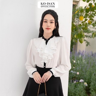Áo sơ mi bèo tiểu thư