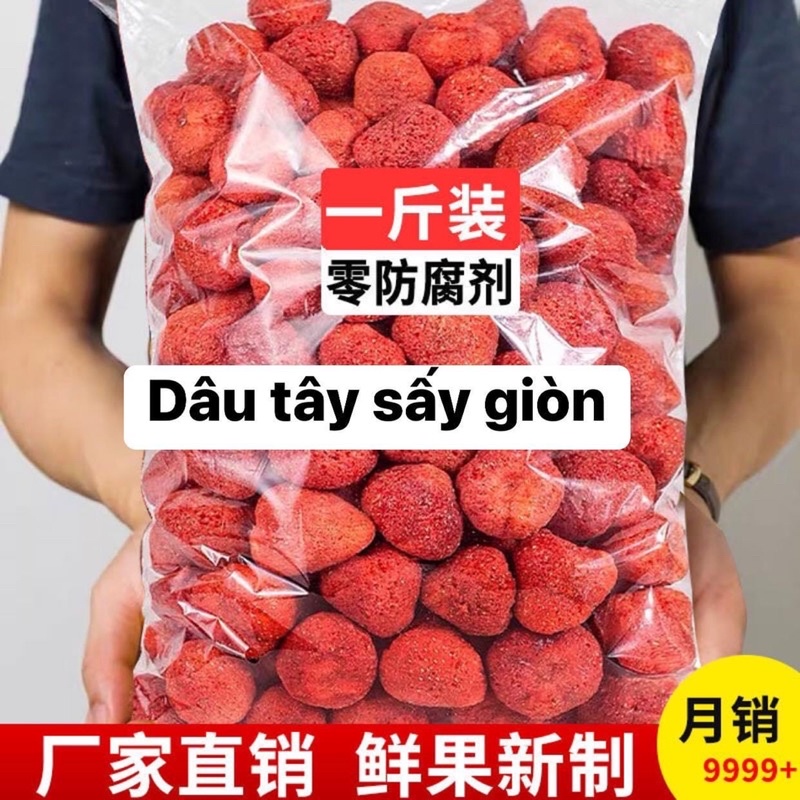 Dâu Tây Sấy Giòn