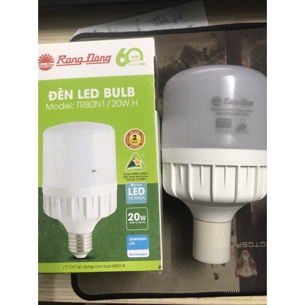 Bóng đèn 20w Rạng Đông