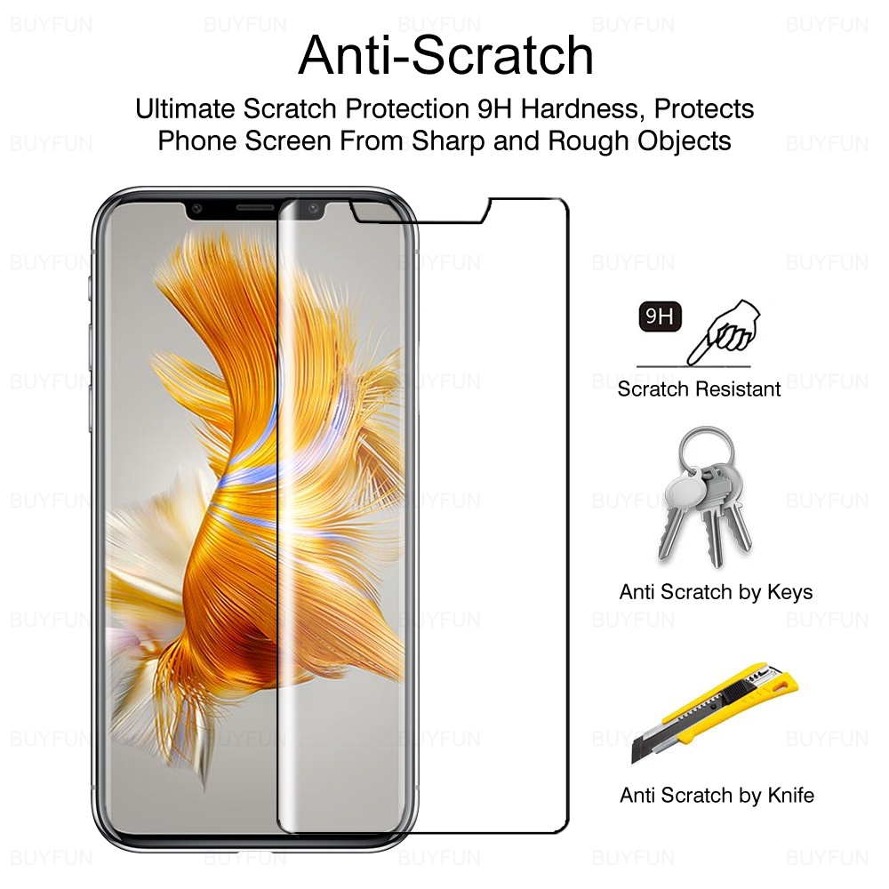 Kính Cường Lực Viền Cong Toàn Màn Hình Cho Huawei Mate 50 20 Pro Huawei Mate20 Mate50 Pro Mate50pro 20Pro 50Pro 4G