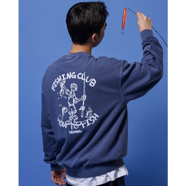 Áo sweater nỉ xuất hàn