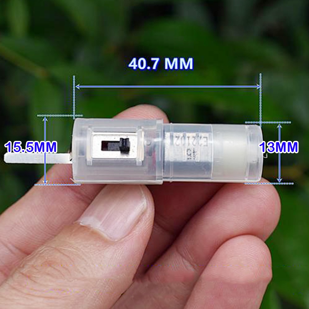 Mô Tơ Giảm Tốc Độ DC 3V-3.7V M10 120RPM