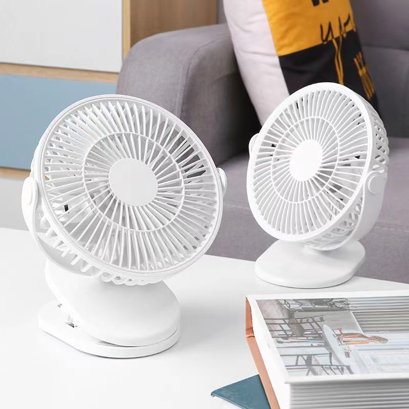 Quạt Mini Kimviento Cổng Usb 720° Quạt Kẹp Để Bàn Văn Phòng / Xe Đẩy Em Bé Tùy Chỉnh Tiện Dụng