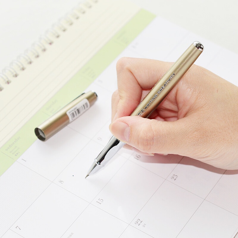 [Chọn màu] Bút máy ngòi trơn M&amp;G FFP43901 I LOVE YOU / Bút mực 43901 ngòi hợp kim nguyên bản, mực ra đều, êm trơn