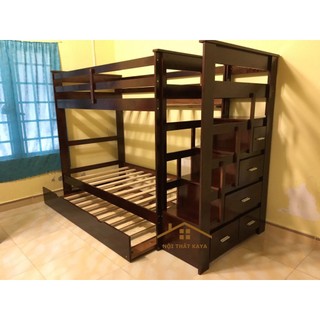 GIƯỜNG BA TẦNG CHO BÉ GT101 ( Hàng CAO CẤP)