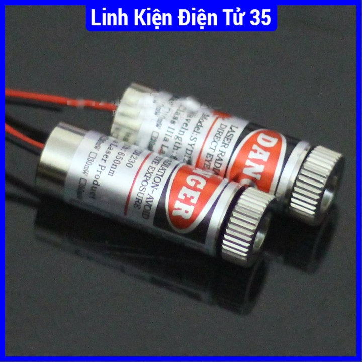 Đầu phát Laser HLM1230 5mW 650nm (module: SYD1230) chất lượng, đa dụng, giá rẻ