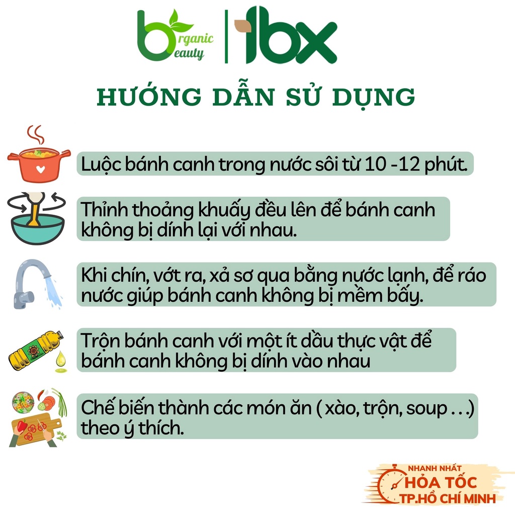 Bánh Canh Ống Khoai Lang Tím OrganicBeauty - Banh Canh Rau Củ Eatclean/ Giảm Cân/Healthy/Hữu Cơ Fuma - Túi 300g/500g/1kg