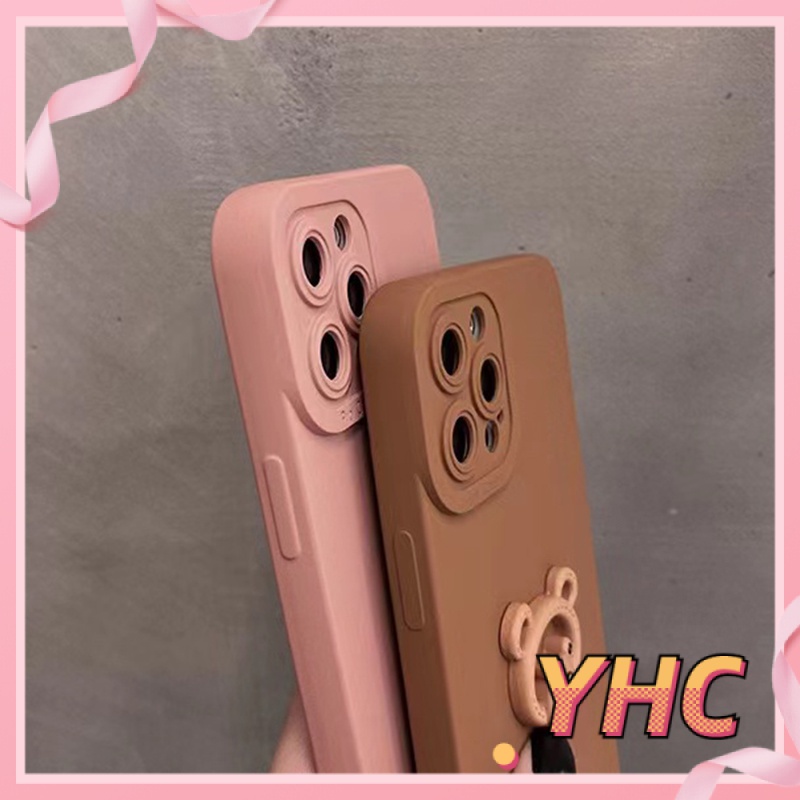 ốp iphone Hình Gấu 3D Dễ Thương Cho Iphone6 6splus 7 7plus 8plus XR X XS 11 12 Pro max Plus Promax max-032