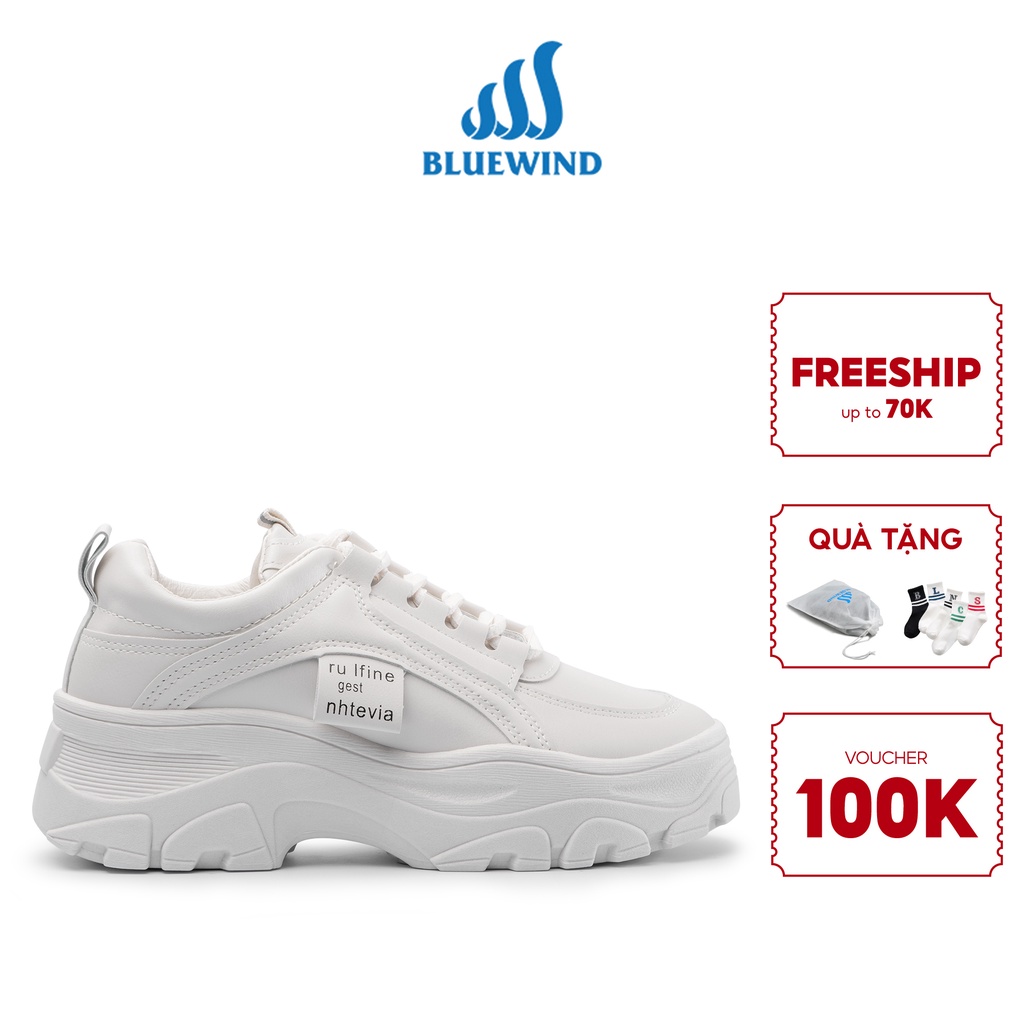 Giày Độn Đế Nữ BLUEWIND, Giày Nữ Đế Cao Đi Học Đi chơi 68426