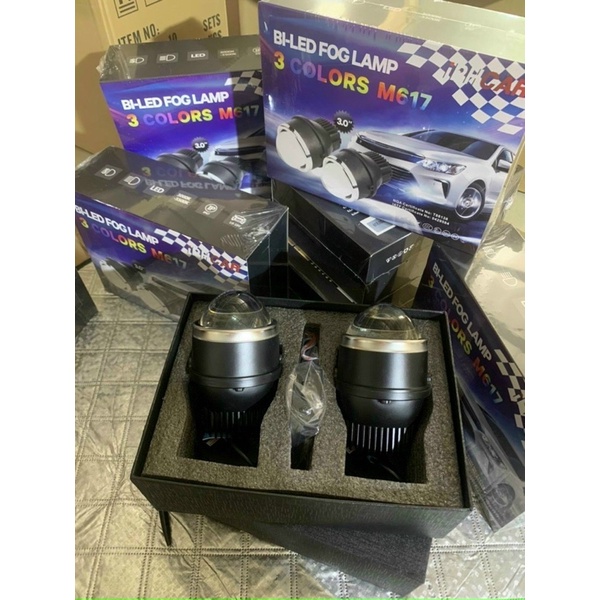Đèn Bi led gầm ô tô 3 chế độ mầu !3 COLORS M617