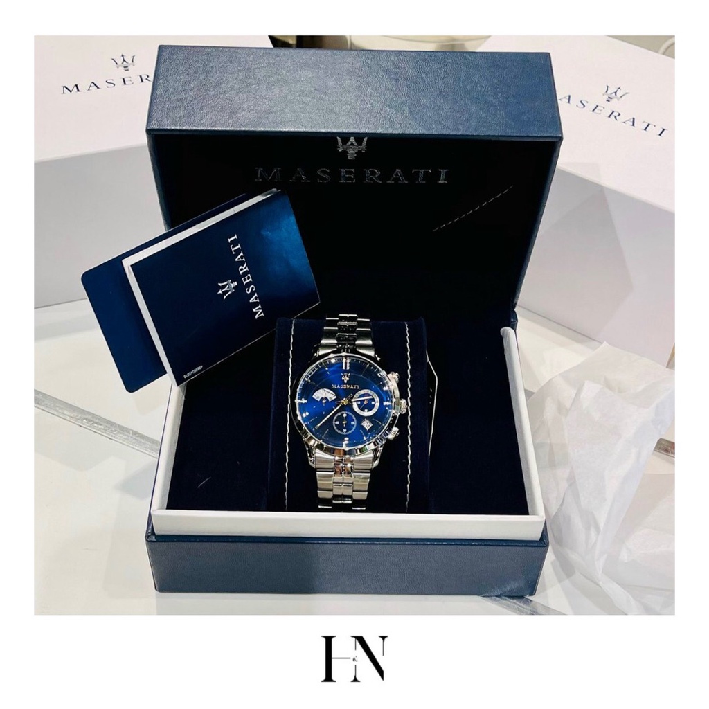 ĐỒNG HỒ NAM MASERATI RICORDO CHRONOGRAPH QUARTZ FOR MEN