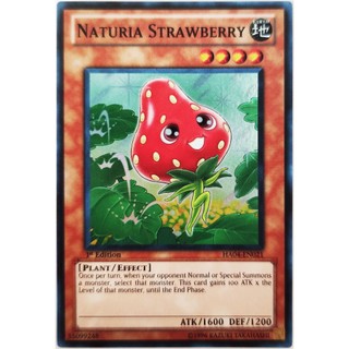 [Thẻ Yugioh] Naturia Strawberry |EN| Super Rare