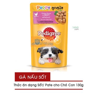 Gói Pate/ Sốt cho Chó Con Pedigree Puppy 130g - Vị Gà - [Nông Trại Thú Cưng]