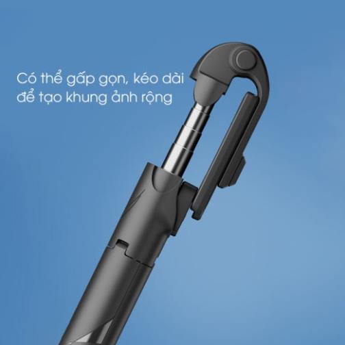 Gậy chụp hình bluetooth 3 chân XT02 có remote điều khiển từ xa