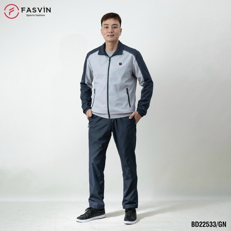 Bộ quần áo gió nam FASVIN BD22533