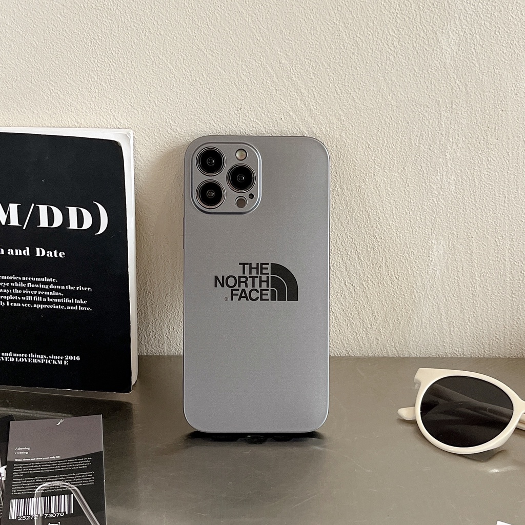 THE NORTH FACE Ốp Điện Thoại Mềm Họa Tiết Hoạt Hình Cho iPhone11 11promax iPhone12 12pro 12promax iPhone13 13pro 13promax iPhone14 14plus 14pro 14promax