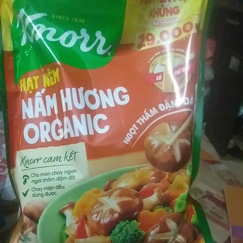 Hạt nêm knorr nấm hương organic