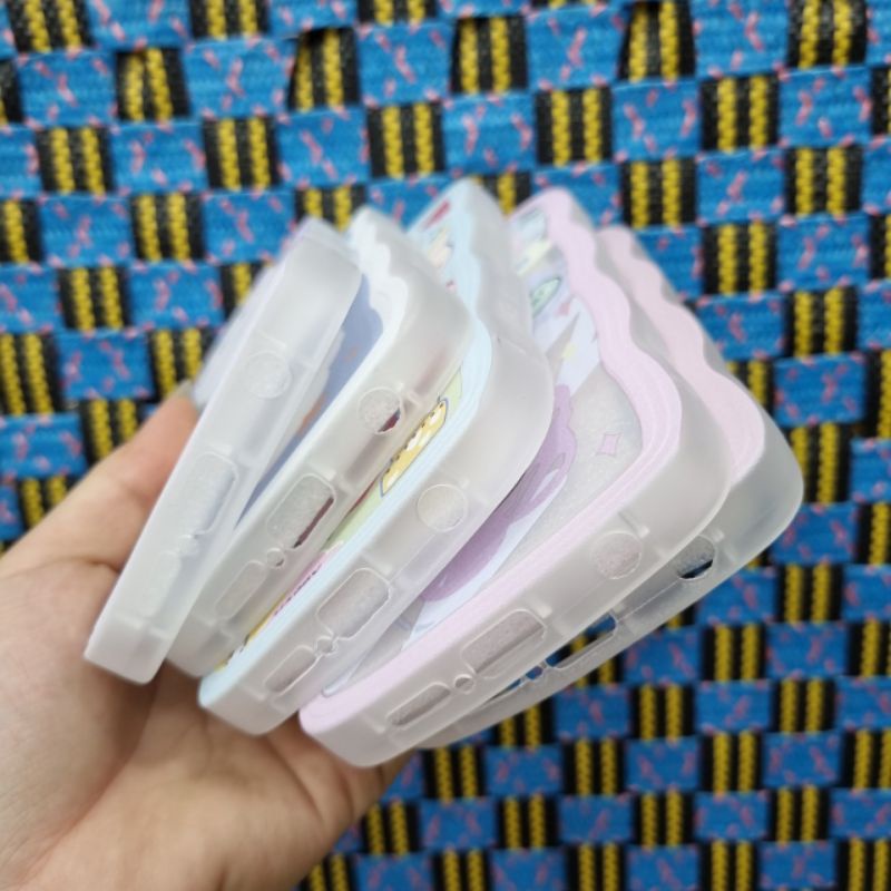 Ốp lưng Xiaomi Poco X3 NFC / X3 pro dẻo hình siêu dễ thương viền lượn sóng bảo vệ camera